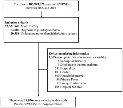 Impact of metabolic syndrome on postoperative outcomes of transsphenoidal pituitary surgery: analysis of U.S. nationwide inpatient sample data 2005–2018